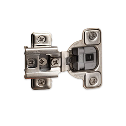  Salice Silentia 1-1/4 Inch Overlay Soft-Close Face-Frame Hinge for 3-Hole Dowel Mounting, 106-degree Opening Angle 