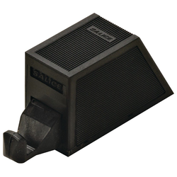 Push Latch Without Adjustment Lip, Plastic Black