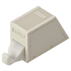 Push Hinge Latch Without Lip Adjusment, Plastic Beige