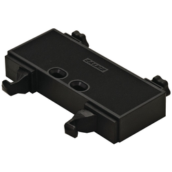 Double Push Latch with Adjustment, Plastic Black
