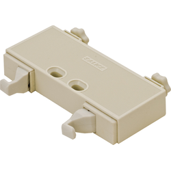 Double Push Latch with Adjustment, Plastic Beige