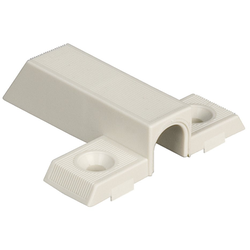 PUSH Latch Adapter Without Lip, Plastic White