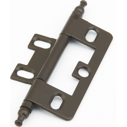 Non-Mortise Hinge with Minaret Tips, Oil Rubbed Bronze