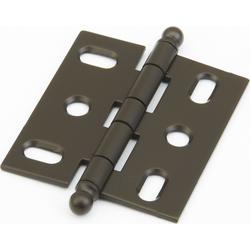 Mortise Hinge with Ball Tips, Oil Rubbed Bronze