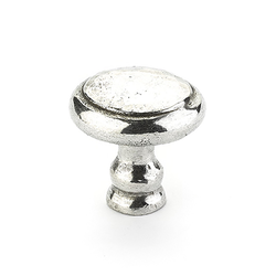 Artifex, Britannium 1-1/2 Inch Diameter Natural Britannium Cabinet Knob