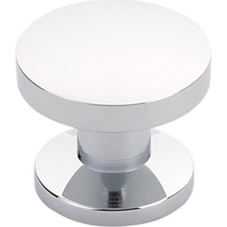 Northport 1-3/8 Inch Diameter Round Polished Chrome Cabinet Knob