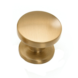 Northport 1-3/8 Inch Diameter Brushed Bronze Cabinet Knob