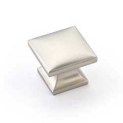 Northport Knob 1-3/8 inch Diameter Satin Nickel