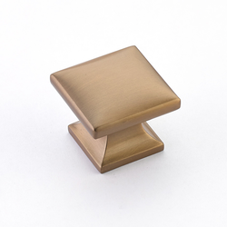 Northport Knob 1-3/8 inch Diameter Brushed Bronze