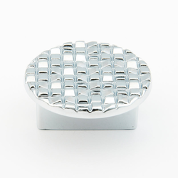 Italian Designs-Mosaic 2 Inch Diameter Polished Chrome Cabinet Knob