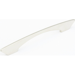 Profile 128/160 mm Center to Center Arched Satin Nickel Cabinet Pull