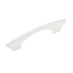 Italian Designs-Profile 5-1/16 Inch Center to Center Polished Chrome Cabinet Pull