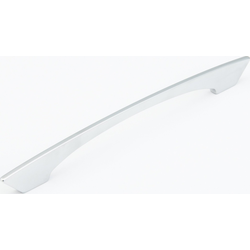 Profile 192/224 mm Center to Center Arched Matte Chrome Cabinet Pull