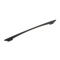 Italian Designs-Profile 12-5/8 Inch Center to Center Matte Black Cabinet Pull