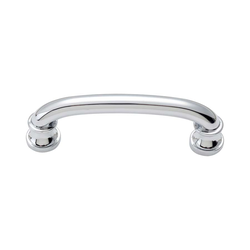 Shelley 3 Inch Center to Center Polished Chrome Cabinet Pull