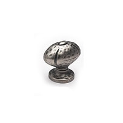 Siena 1-1/4 Inch Diameter Vibra Nickel Cabinet Knob