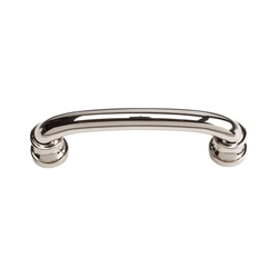 Shelley 3 Inch Center to Center Polished Nickel Cabinet Pull