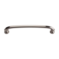 Shelley 6-5/16 Inch Center to Center Brushed Nickel Cabinet Pull