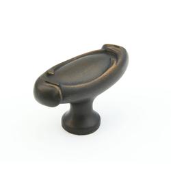French Farm Designs 1-7/8 Inch Diameter Ancient Bronze Cabinet Knob
