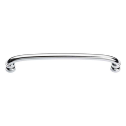 Shelley 6-5/16 Inch Center to Center Polished Chrome Cabinet Pull