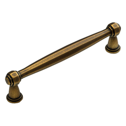 Firenza Designs 5-1/16 Inch Center to Center Light Firenza Bronze Cabinet Pull