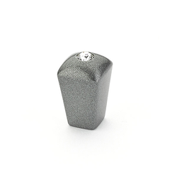 Skyvale 1/2 Inch Diameter Milano Silver w/crystal Cabinet Knob