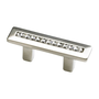 Satin Nickel With Crystals