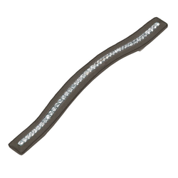 SkyeVale 5-1/16 Inch Center to Center Milano Bronze With Crystals Cabinet Pull