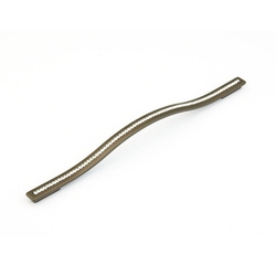 SkyeVale 11-5/16 Inch Center to Center Milano Bronze With Crystals Cabinet Pull