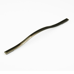 SkyeVale 11-5/16 Inch Center to Center Black Chrome Cabinet Pull