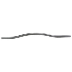 Sorrento 11-5/16 Inch Center to Center Satin Nickel Cabinet Pull