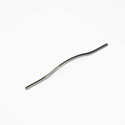 Sorrento 11-5/16 Inch Center to Center Black Chrome Cabinet Pull