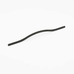 Sorrento 11-5/16 Inch Center to Center Matte Black Cabinet Pull