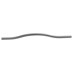 Sorrento 11-5/16 Inch Center to Center Milano Silver Cabinet Pull