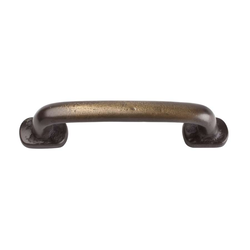 Distressed 3 Inch Center to Center Antique Bronze Cabinet Pull