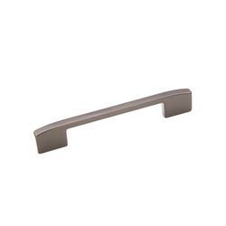 Sorrento 3-3/4 Inch Center to Center Black Chrome Cabinet Pull