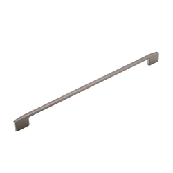 Sorrento 11-5/16 Inch Center to Center Black Chrome Cabinet Pull