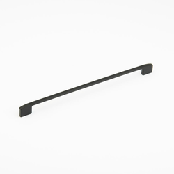 Sorrento 11-5/16 Inch Center to Center Matte Black Cabinet Pull