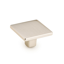 Armadio 1-3/8 Inch Diameter Satin Nickel Cabinet Knob