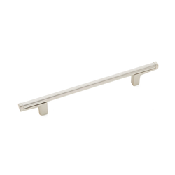 Regatta 5-1/16 Inch Center to Center Satin NIckel Cabinet Pull