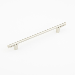Regatta 8-13/16 Inch Center to Center Satin NIckel Cabinet Pull
