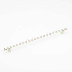 Regatta 12-5/8 Inch Center to Center Satin Nickel Cabinet Pull