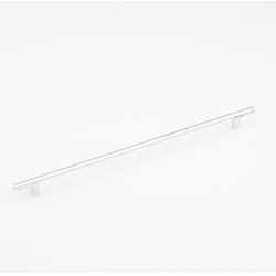 Regatta 12-5/8 Inch Center to Center Polished Chrome Cabinet Pull