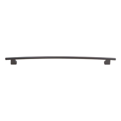 Fulcrum 11-5/16 Inch Center to Center Modern Bronze Cabinet Pull