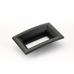 Finestrino 2-1/2 Inch Center to Center Matte Black Cabinet Pull