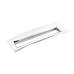 Finestrino 6-5/16 Inch Center to Center Polished Chrome Cabinet Pull
