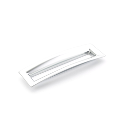 Finestrino 6-5/16 Inch Center to Center Matte Chrome Cabinet Pull