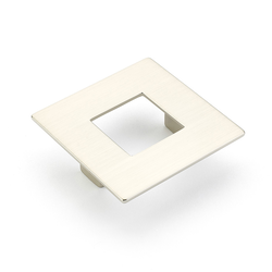 Finestrino 2-1/2 Inch Center to Center Satin Nickel Cabinet Pull