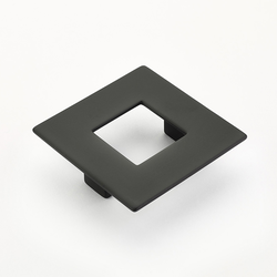Finestrino 2-1/2 Inch Center to Center Matte Black Cabinet Pull
