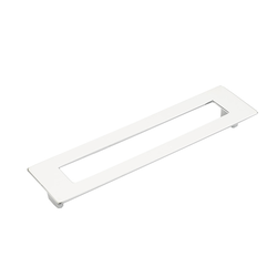 Finestrino 7-9/16 Inch Center to Center Matte Chrome Cabinet Pull